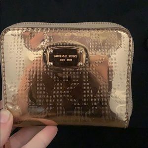 Michael Kors MINI rose gold wallet